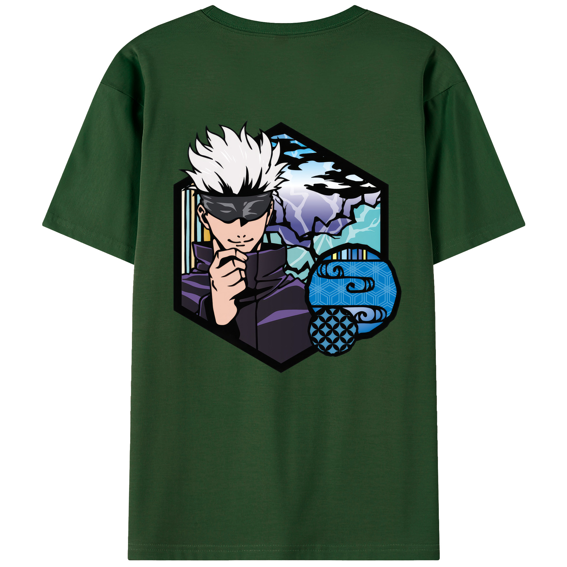 （画像用） 呪術廻戦 Jujutsu Kaisen 綿100％半袖Tシャツ（背面プリント）